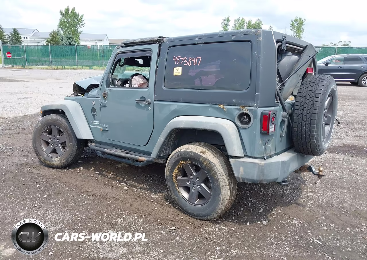 2015 Jeep Wrangler Sport VIN:1C4AJWAG2FL729799 - 3