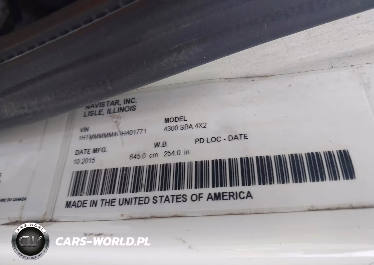 2016 International 4000 4300 VIN:1HTMMMMM4GH401771 - 8
