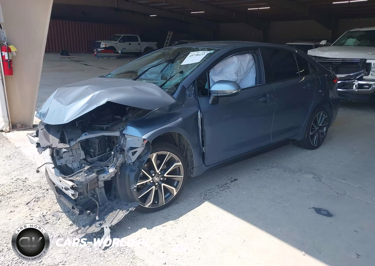 2021 Toyota Corolla Se VIN:JTDS4MCE5MJ071321 - 2