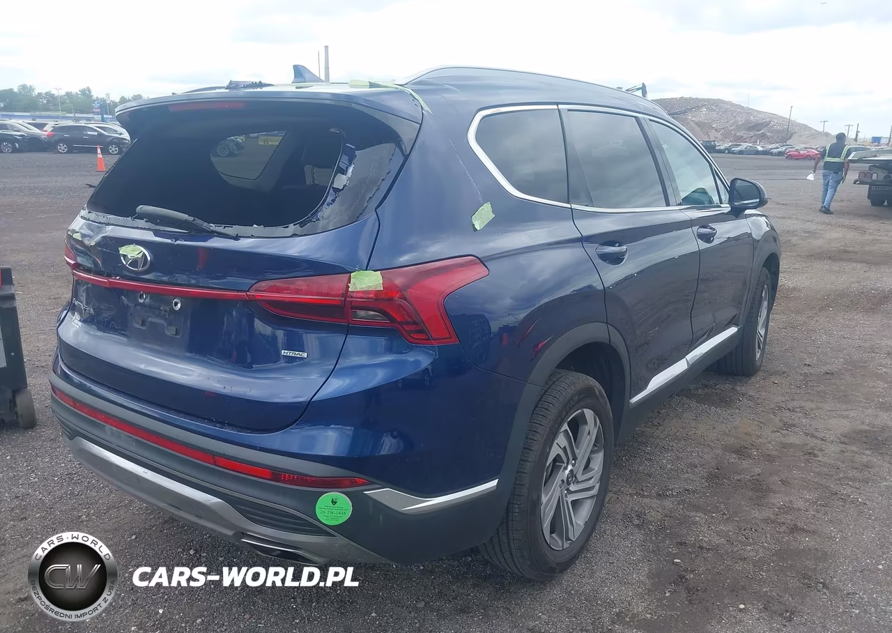 2021 Hyundai Santa Fe Sel VIN:5NMS2DAJ8MH310386 - 4