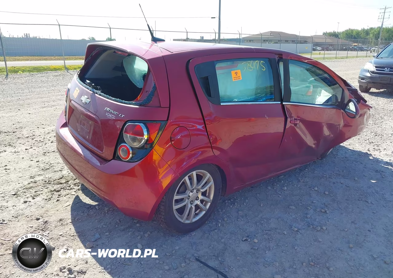 2012 Chevrolet Sonic 2Lt VIN:1G1JC6SH3C4208073 - 4