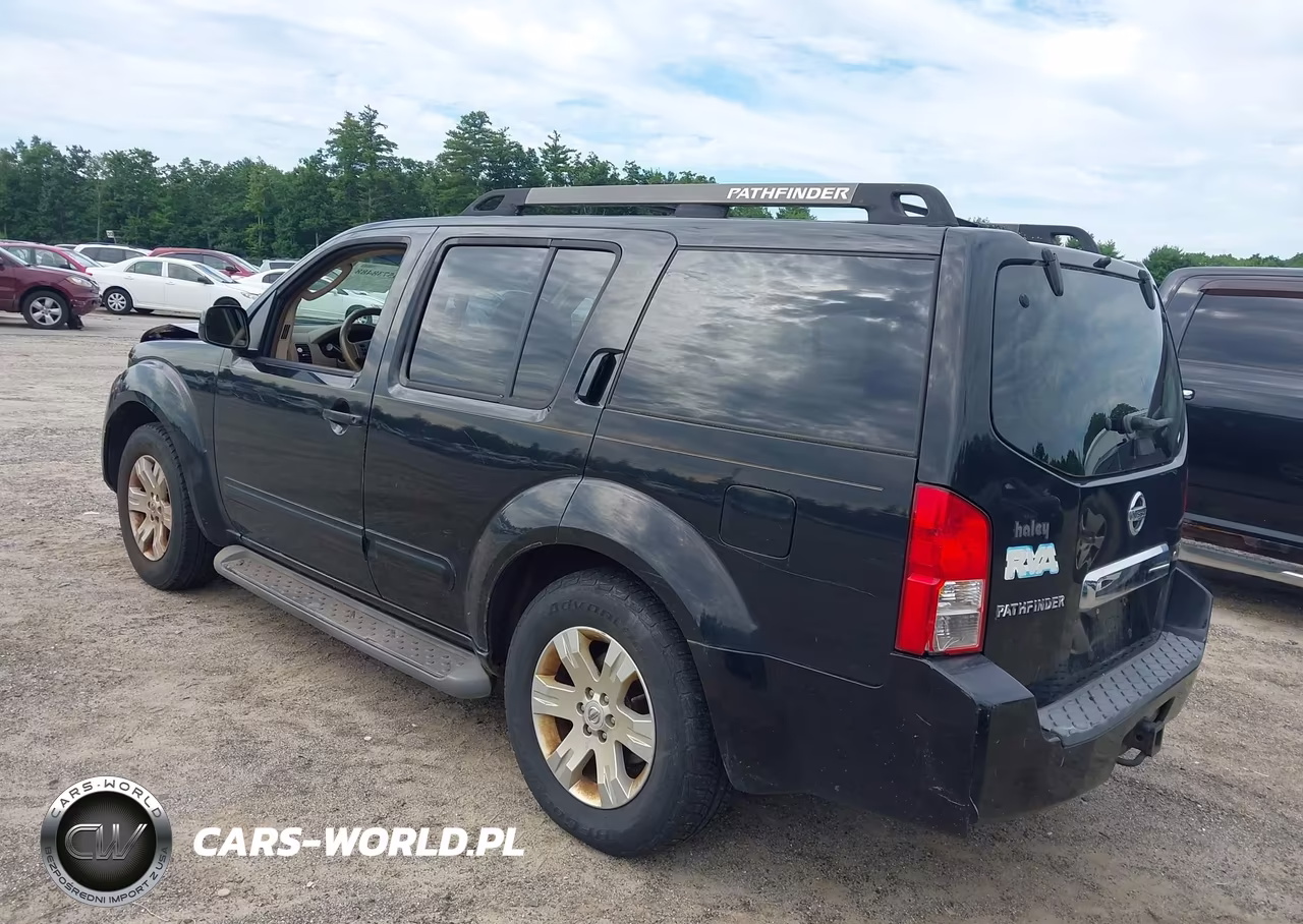 2006 Nissan Pathfinder Le VIN:5N1AR18U56C650758 - 3