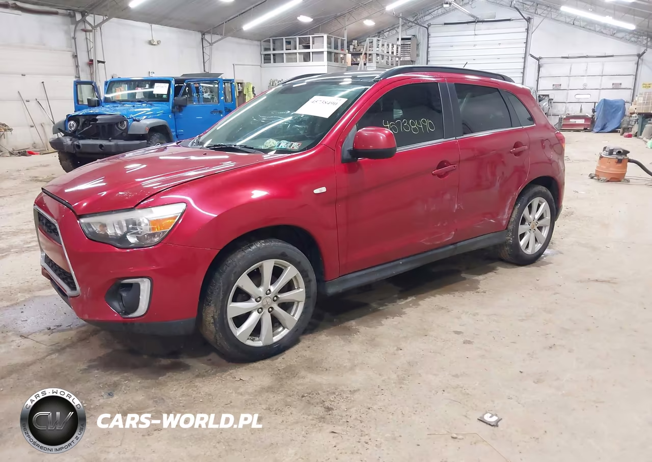 2015 Mitsubishi Outlander Sport Se VIN:4A4AR4AU6FE023743 - 2