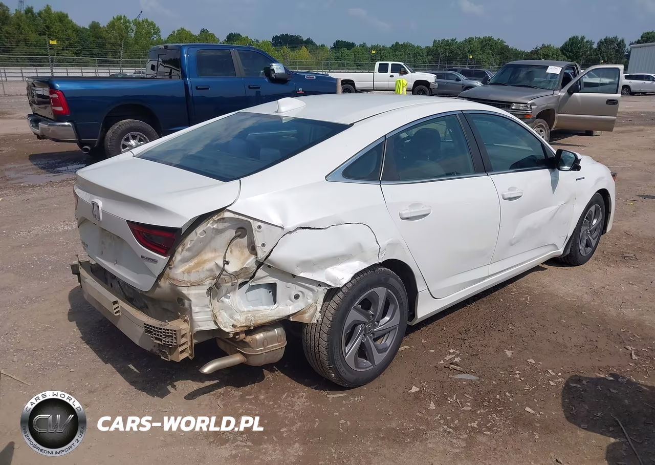 2020 Honda Insight Ex VIN:19XZE4F5XLE012428 - 4