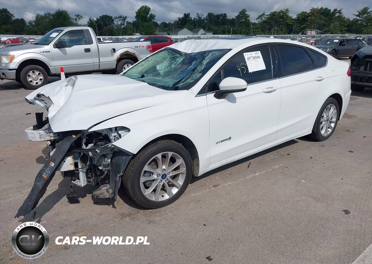 2019 Ford Fusion Hybrid Se VIN:3FA6P0LU2KR120704 - 2