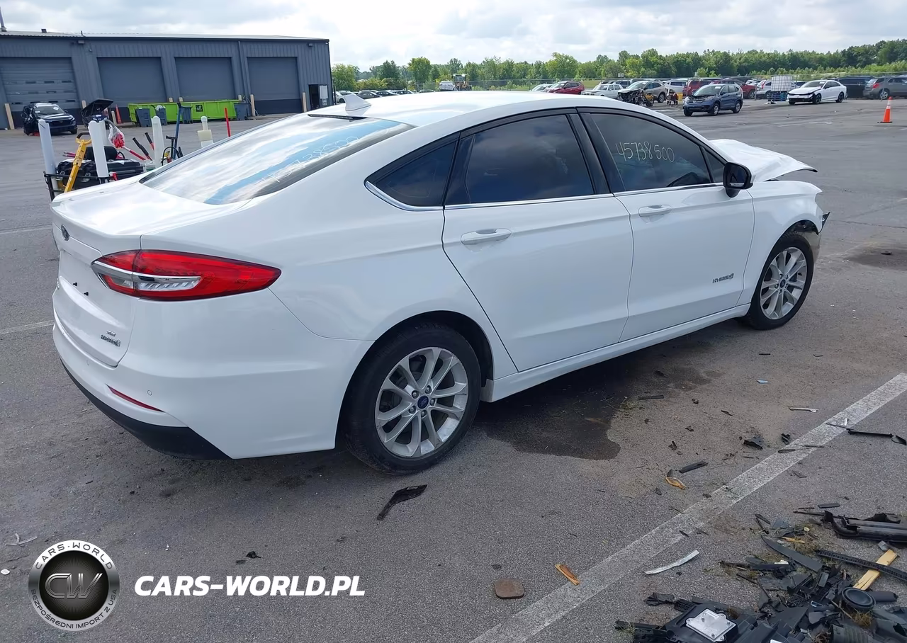 2019 Ford Fusion Hybrid Se VIN:3FA6P0LU2KR120704 - 4