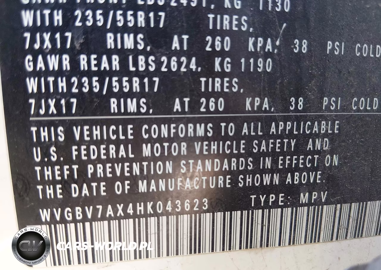 2017 Volkswagen Tiguan 2.0T-2.0T S VIN:WVGBV7AX4HK043623 - 9