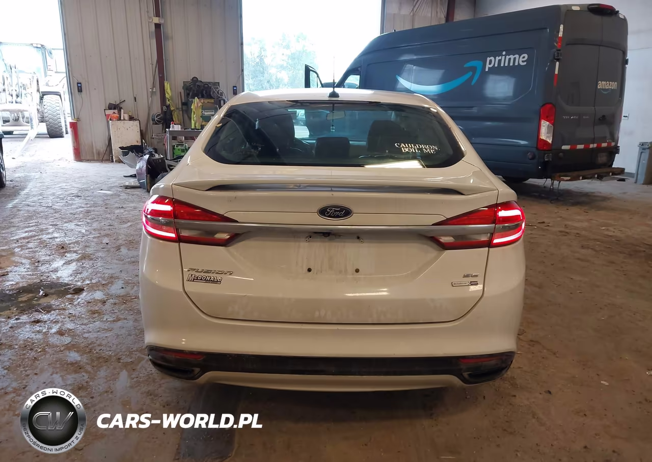 2017 Ford Fusion Se VIN:3FA6P0T99HR171864 - 16