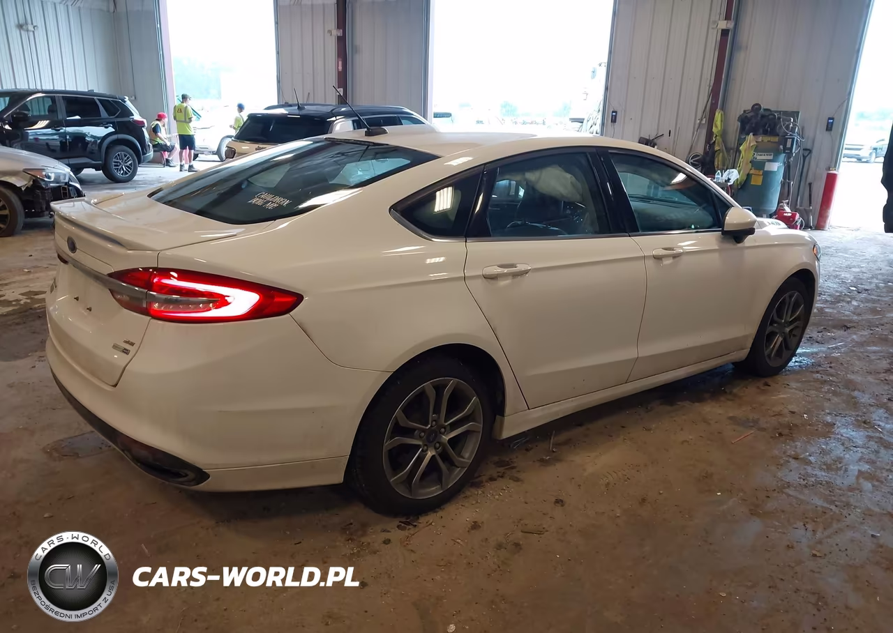 2017 Ford Fusion Se VIN:3FA6P0T99HR171864 - 4