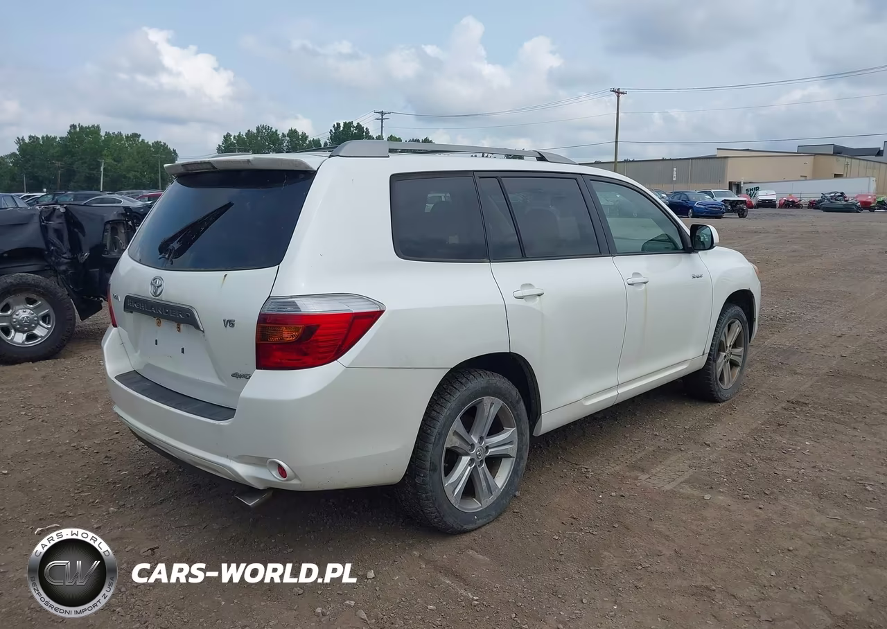 2008 Toyota Highlander Sport VIN:JTEES43A882074807 - 4