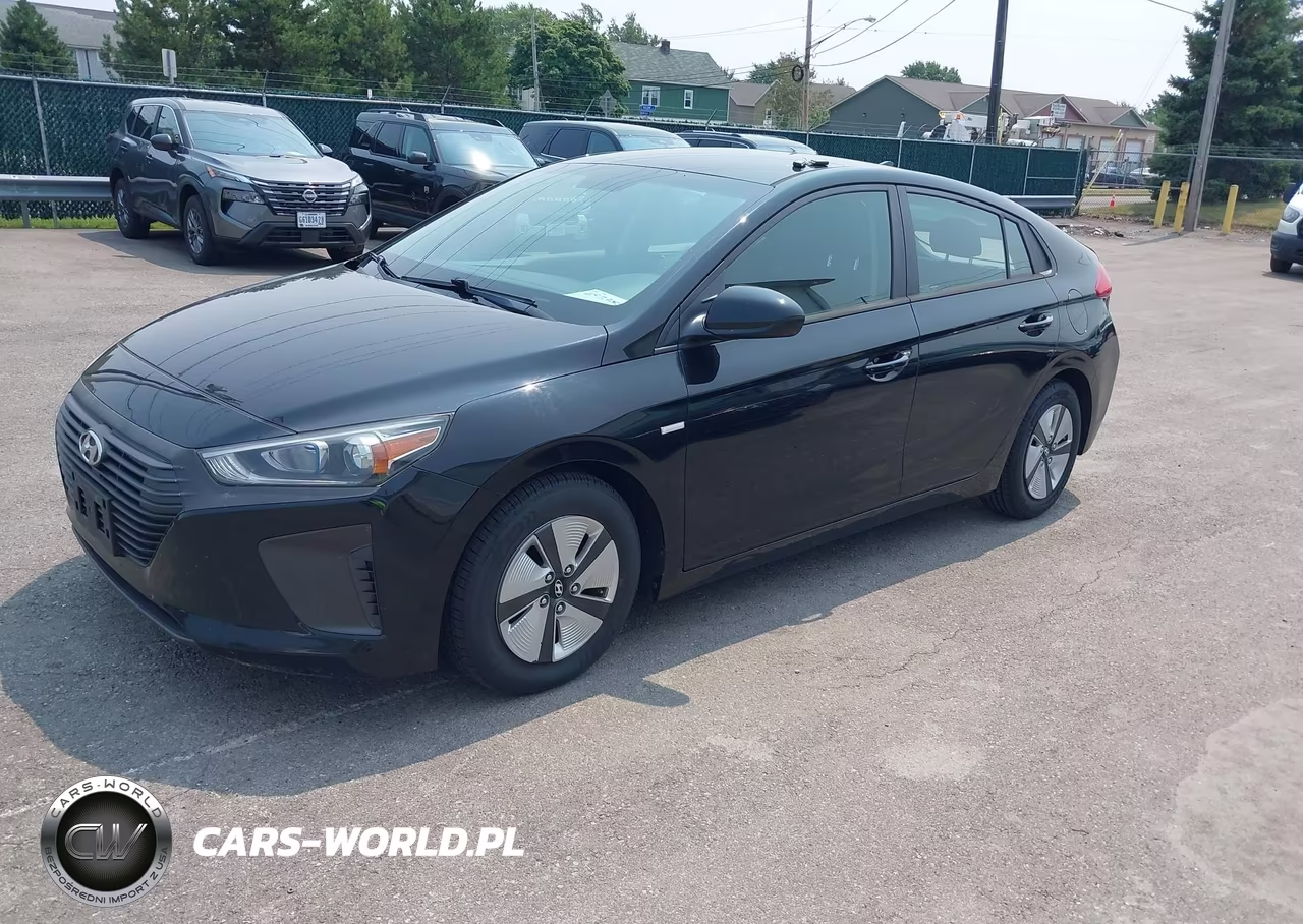 2018 Hyundai Ioniq Hybrid Blue VIN:KMHC65LC5JU076575 - 2