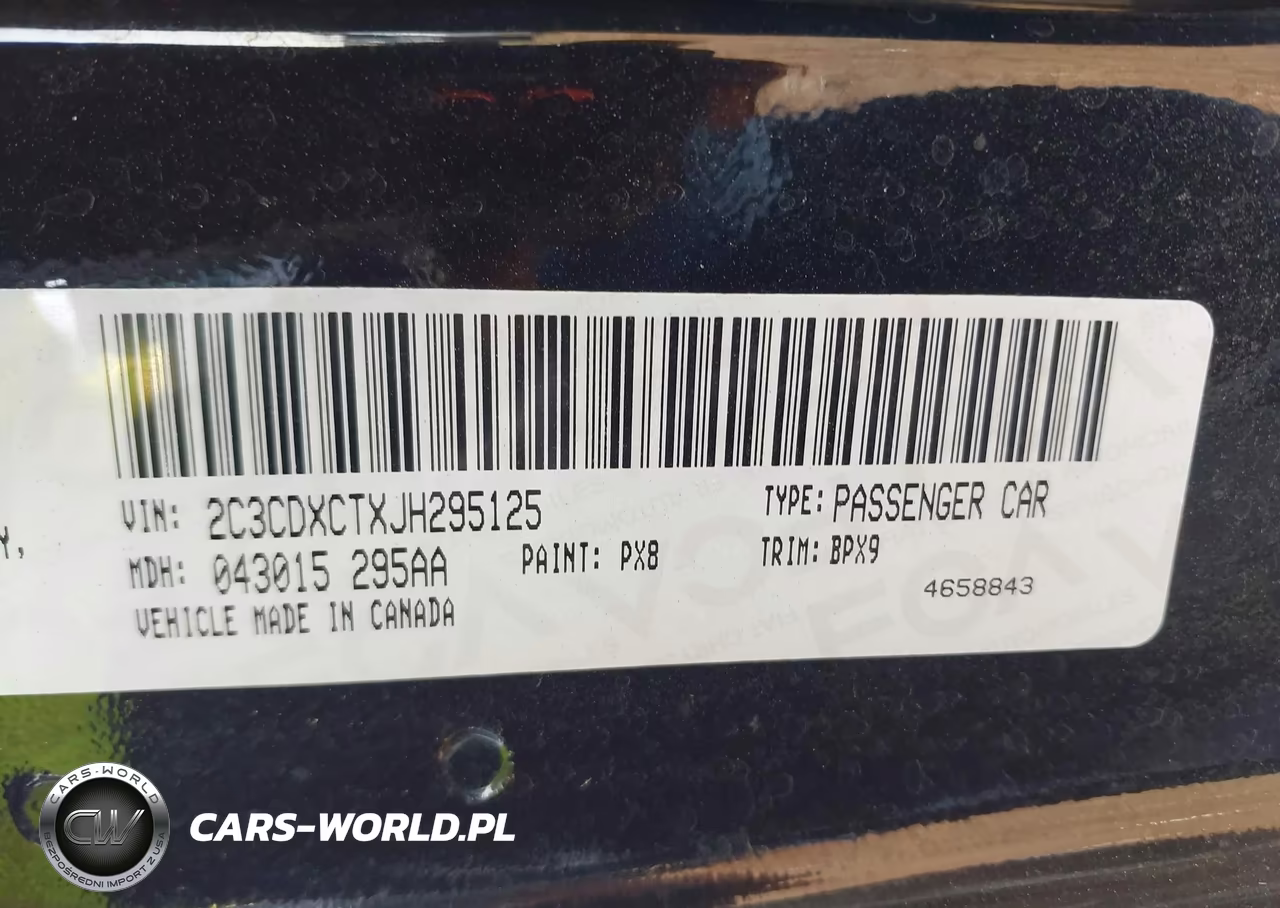 2018 Dodge Charger R-T VIN:2C3CDXCTXJH295125 - 9