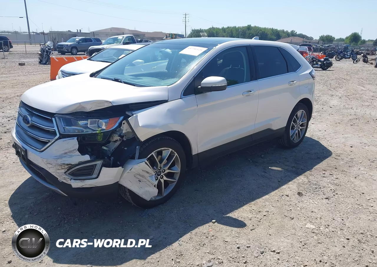 2018 Ford Edge Titanium VIN:2FMPK4K87JBC30732 - 2