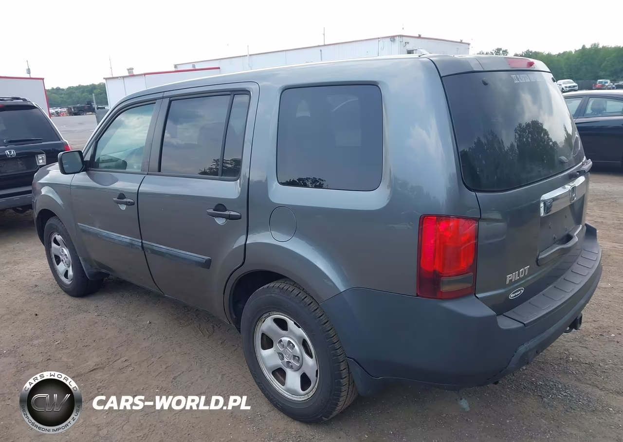 2010 Honda Pilot Lx VIN:5FNYF3H24AB010915 - 3