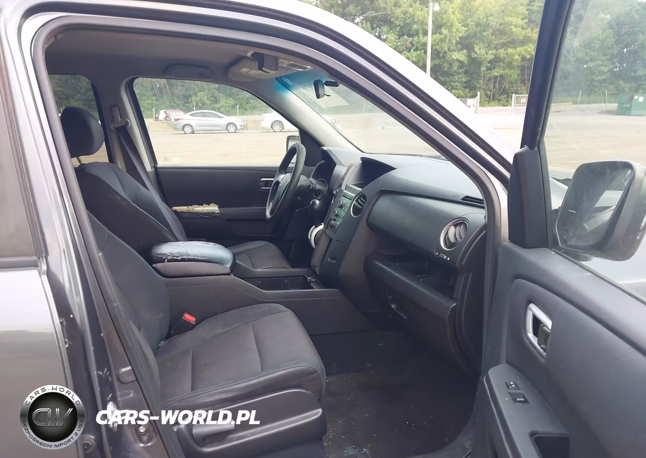 2010 Honda Pilot Lx VIN:5FNYF3H24AB010915 - 5