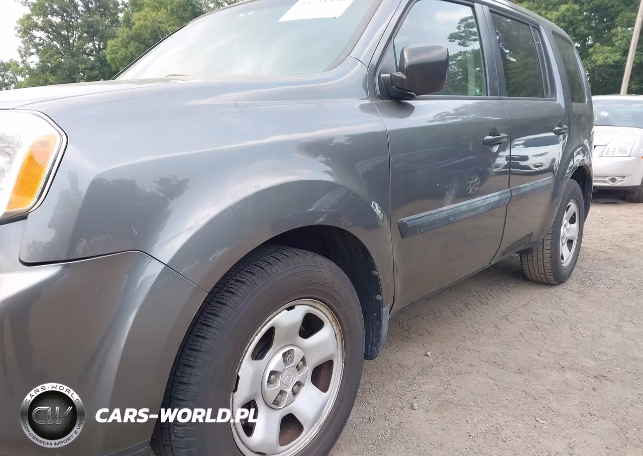 2010 Honda Pilot Lx VIN:5FNYF3H24AB010915 - 6