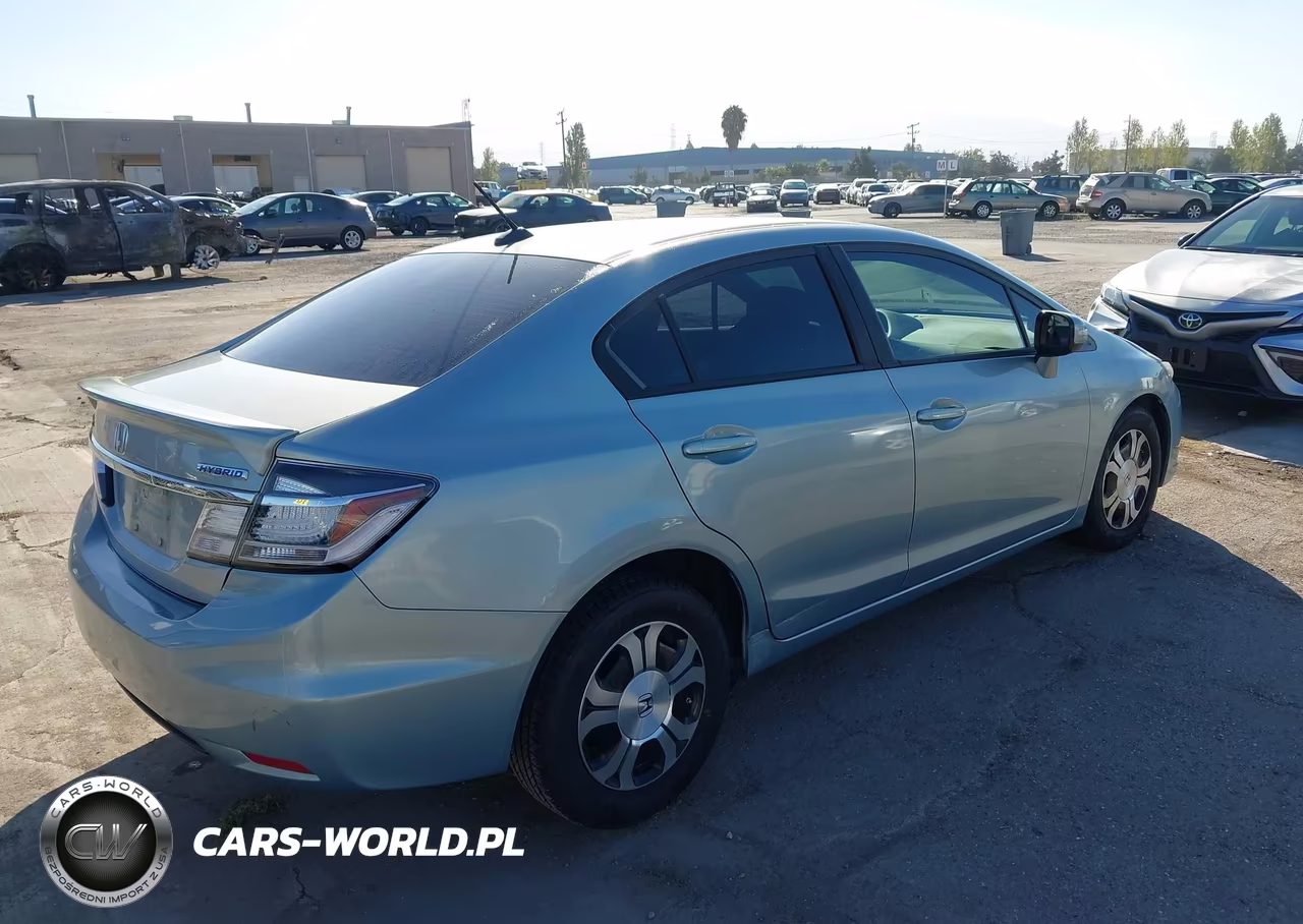 2013 Honda Civic Hybrid VIN:19XFB4F28DE201663 - 4