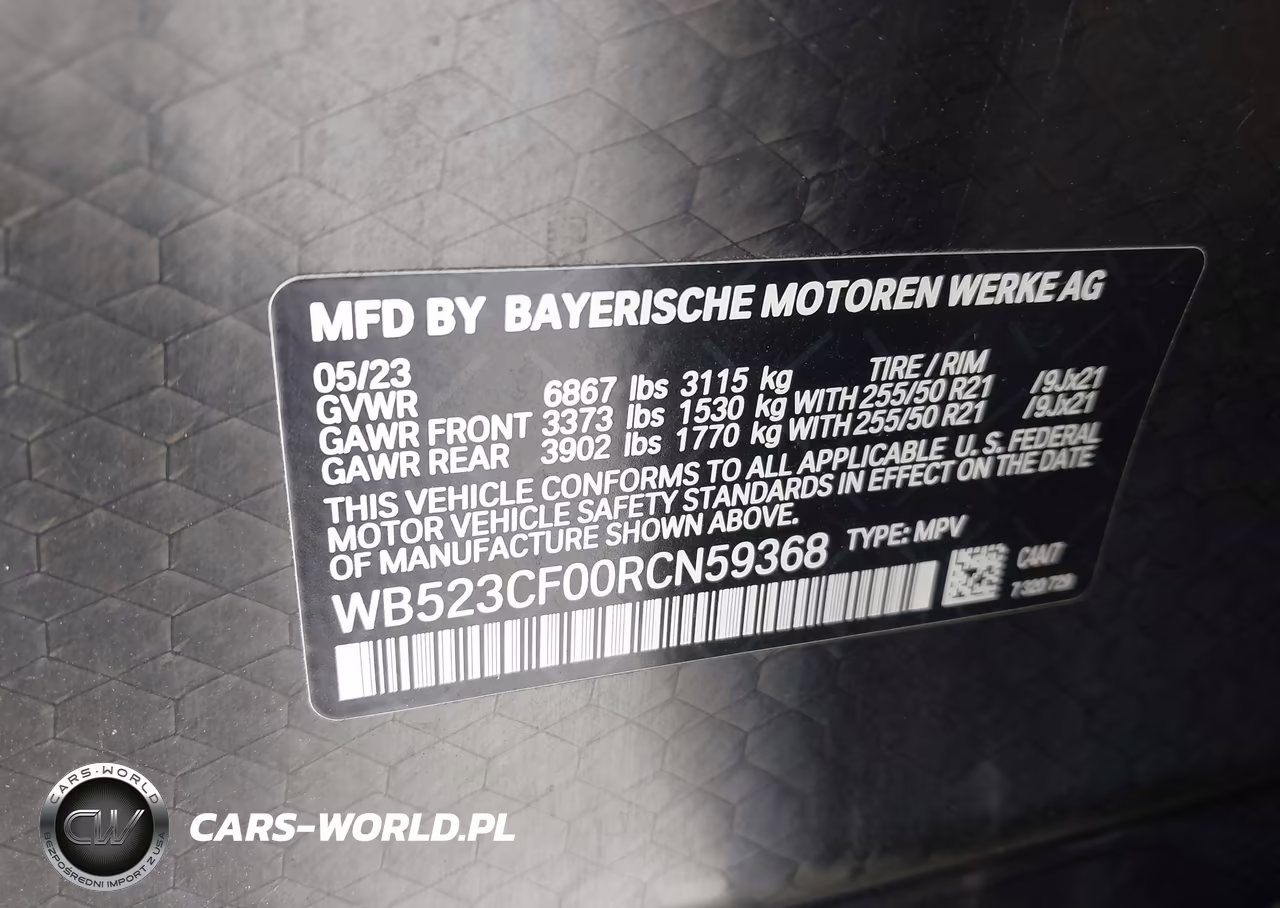 2024 BMW Ix xDrive50 VIN:WB523CF00RCN59368 - 9