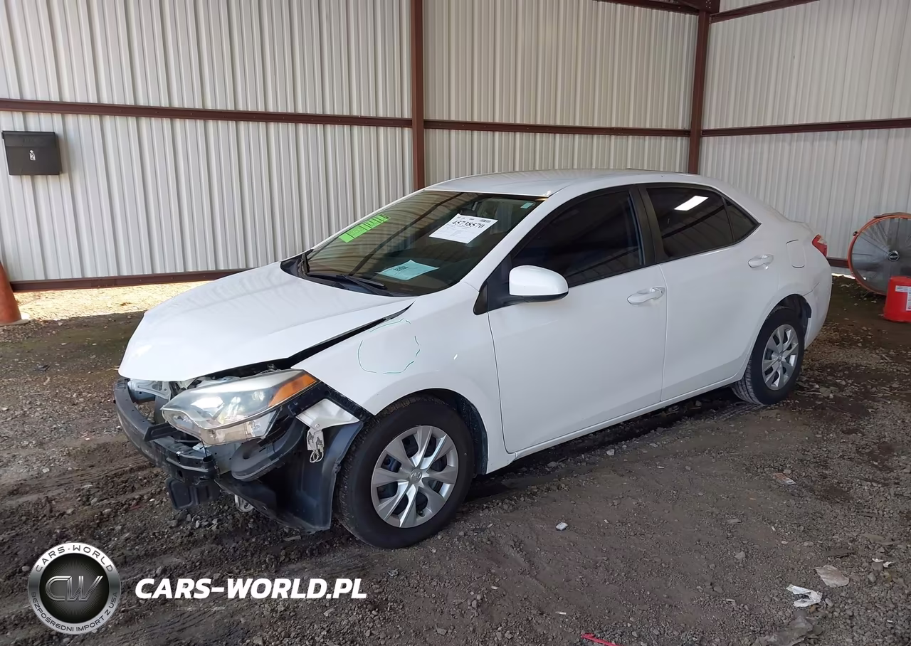 2016 Toyota Corolla L VIN:2T1BURHE0GC492482 - 2