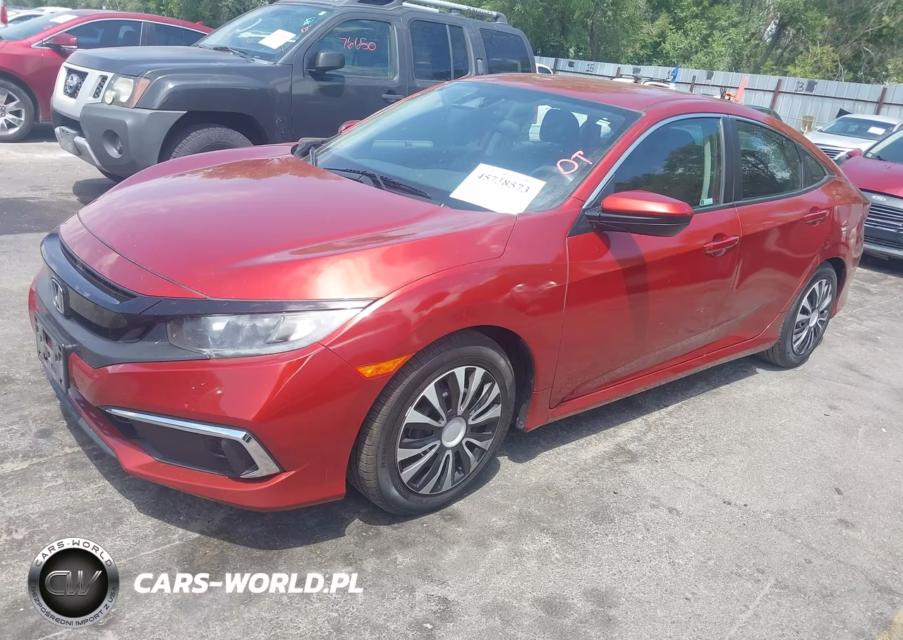 2021 Honda Civic Lx VIN:2HGFC2F63MH540714 - 2