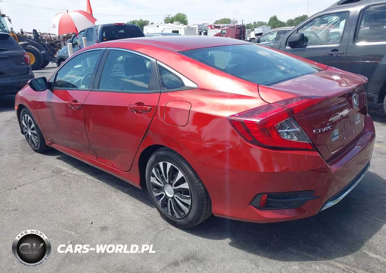 2021 Honda Civic Lx VIN:2HGFC2F63MH540714 - 3