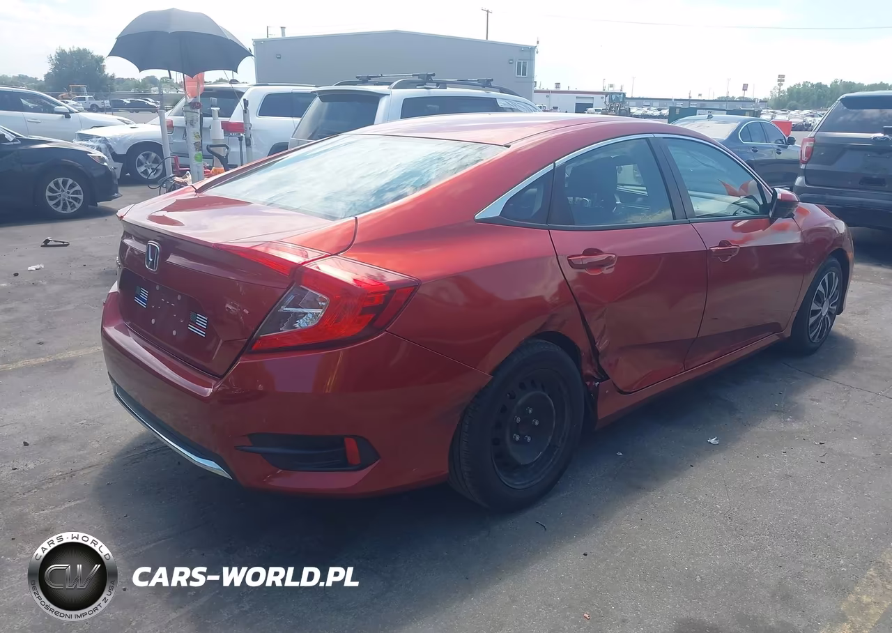 2021 Honda Civic Lx VIN:2HGFC2F63MH540714 - 4