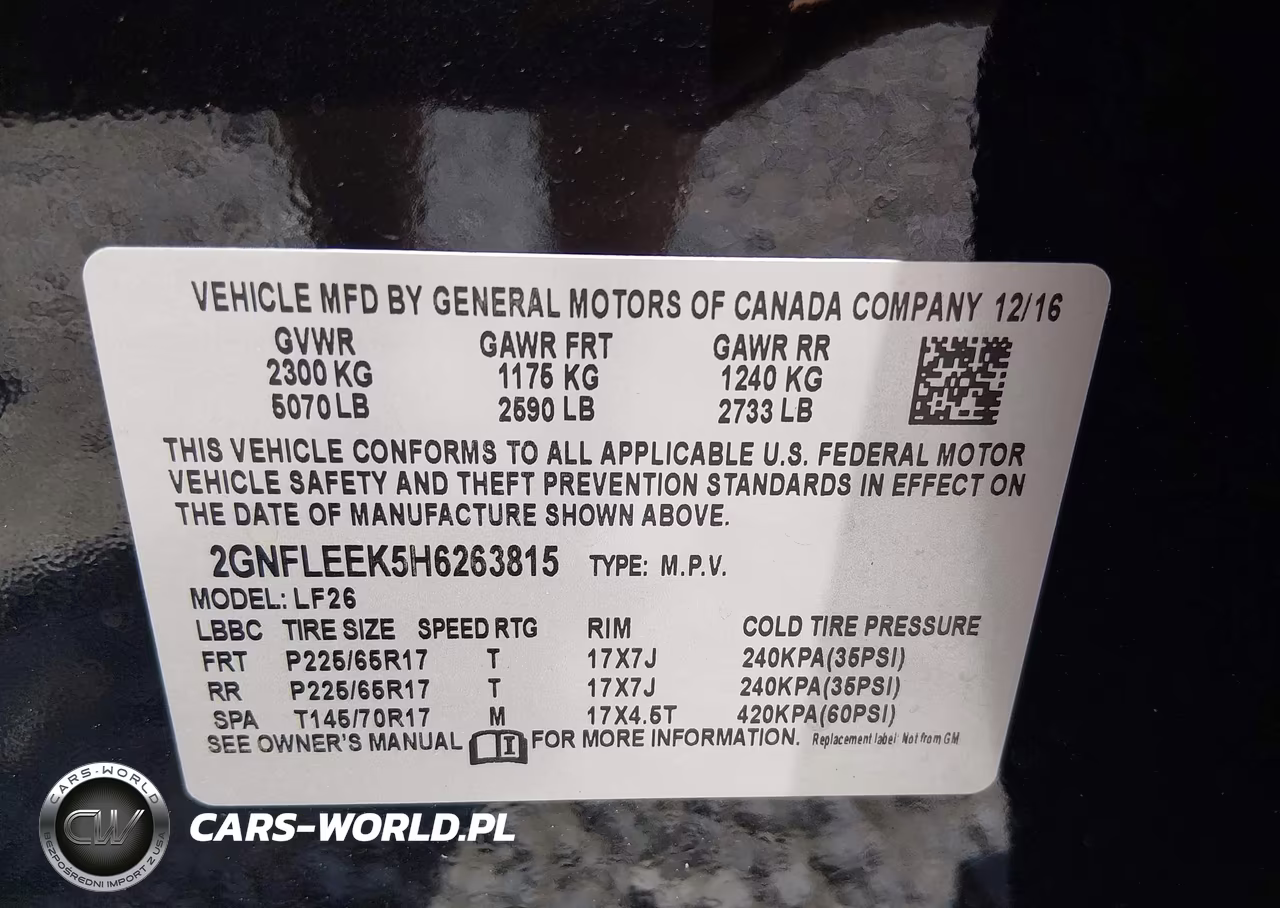 2017 Chevrolet Equinox Ls VIN:2GNFLEEK5H6263815 - 9