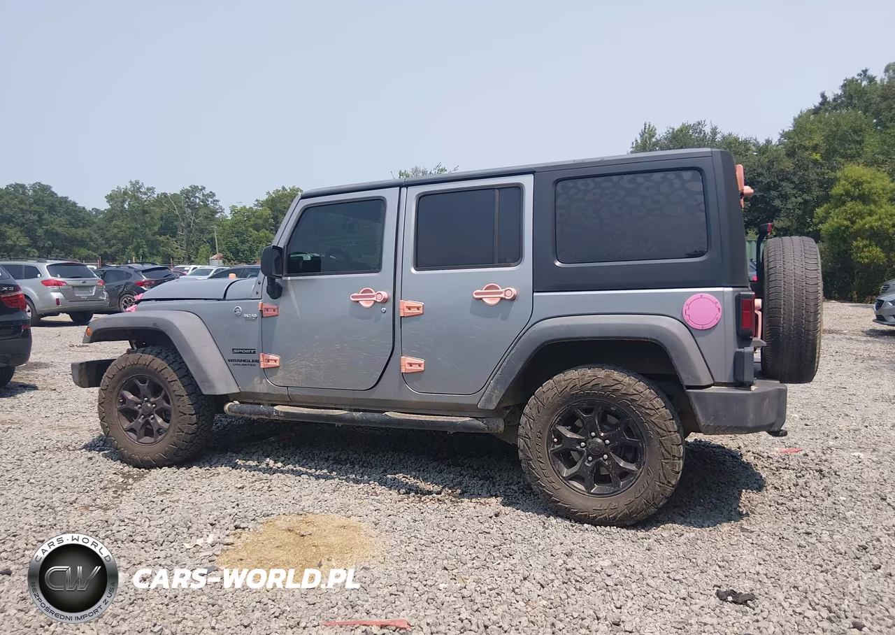 2017 Jeep Wrangler Unlimited Sport VIN:1C4HJWDG6HL586370 - 15