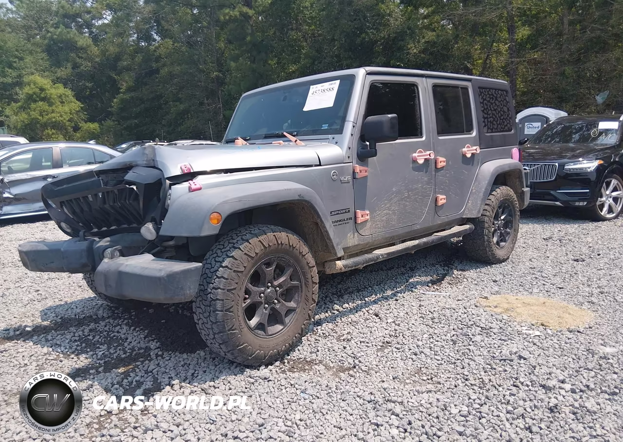 2017 Jeep Wrangler Unlimited Sport VIN:1C4HJWDG6HL586370 - 2
