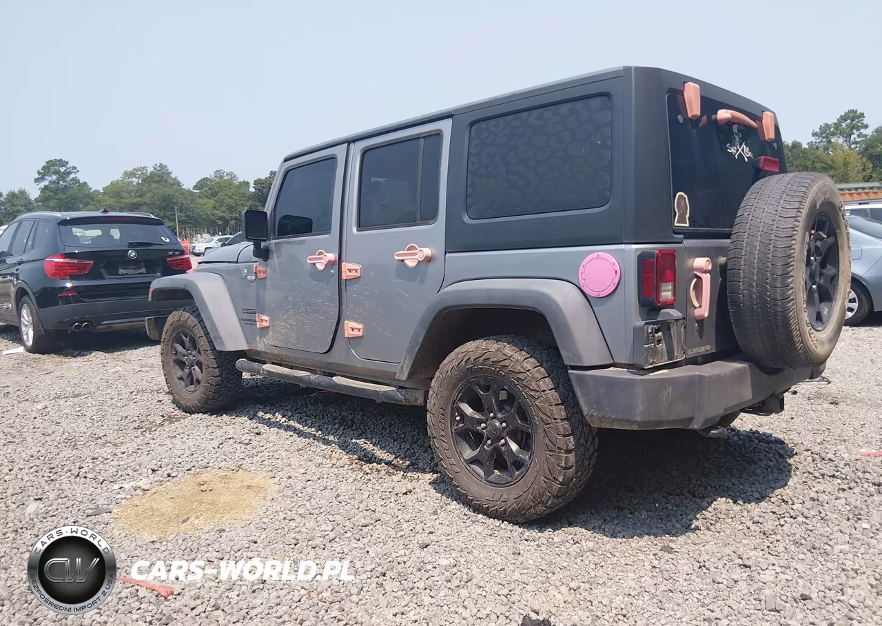2017 Jeep Wrangler Unlimited Sport VIN:1C4HJWDG6HL586370 - 3