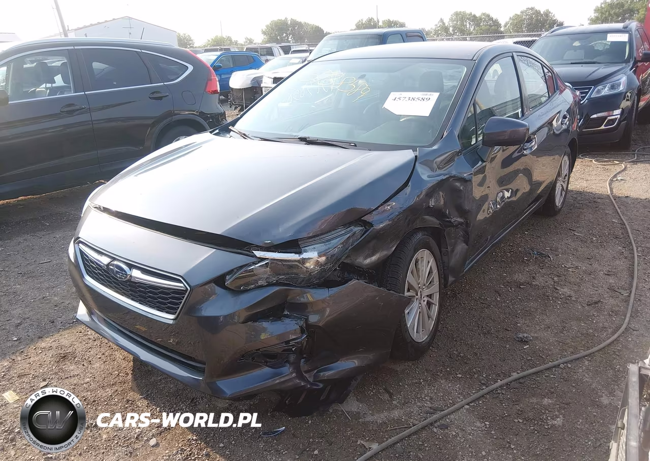 2017 Subaru Impreza 2.0I Premium VIN:4S3GKAB67H3606650 - 2