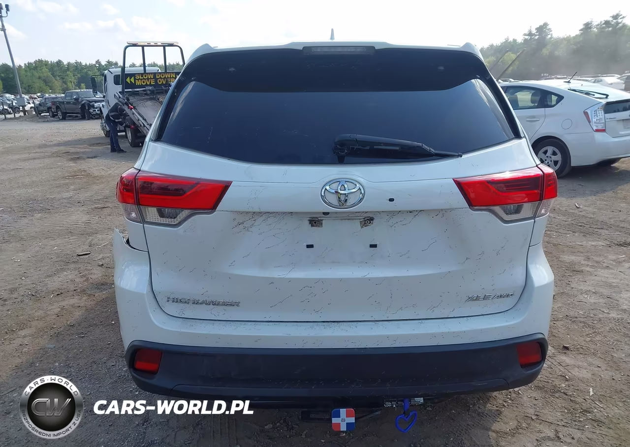 2019 Toyota Highlander Xle VIN:5TDJZRFHXKS581650 - 17
