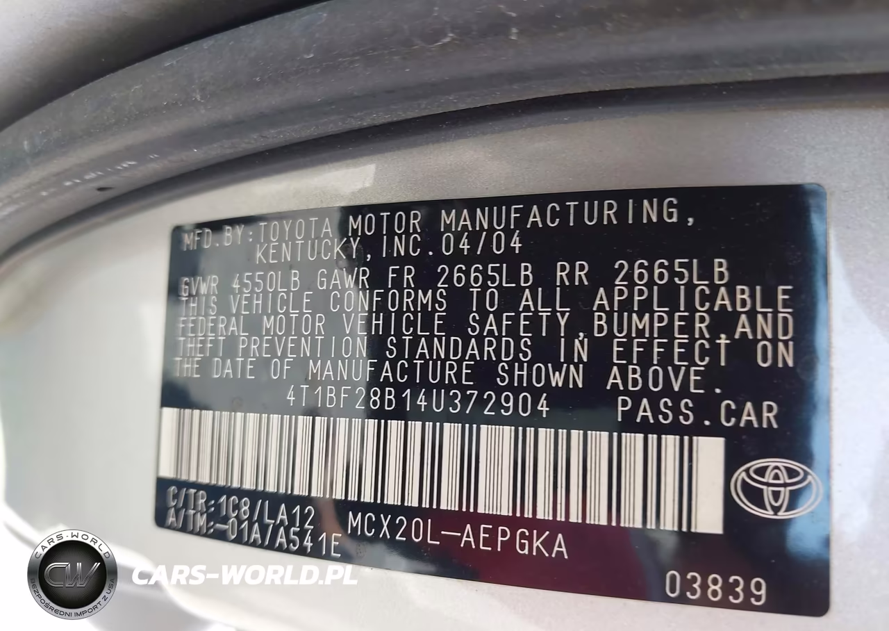 2004 Toyota Avalon Xls VIN:4T1BF28B14U372904 - 9