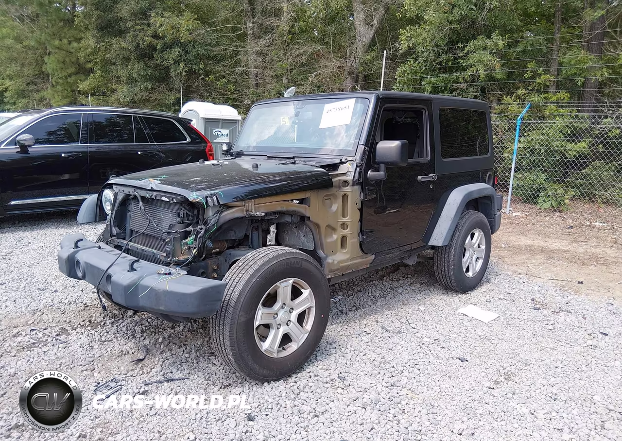 2015 Jeep Wrangler Sport VIN:1C4AJWAG2FL537444 - 2