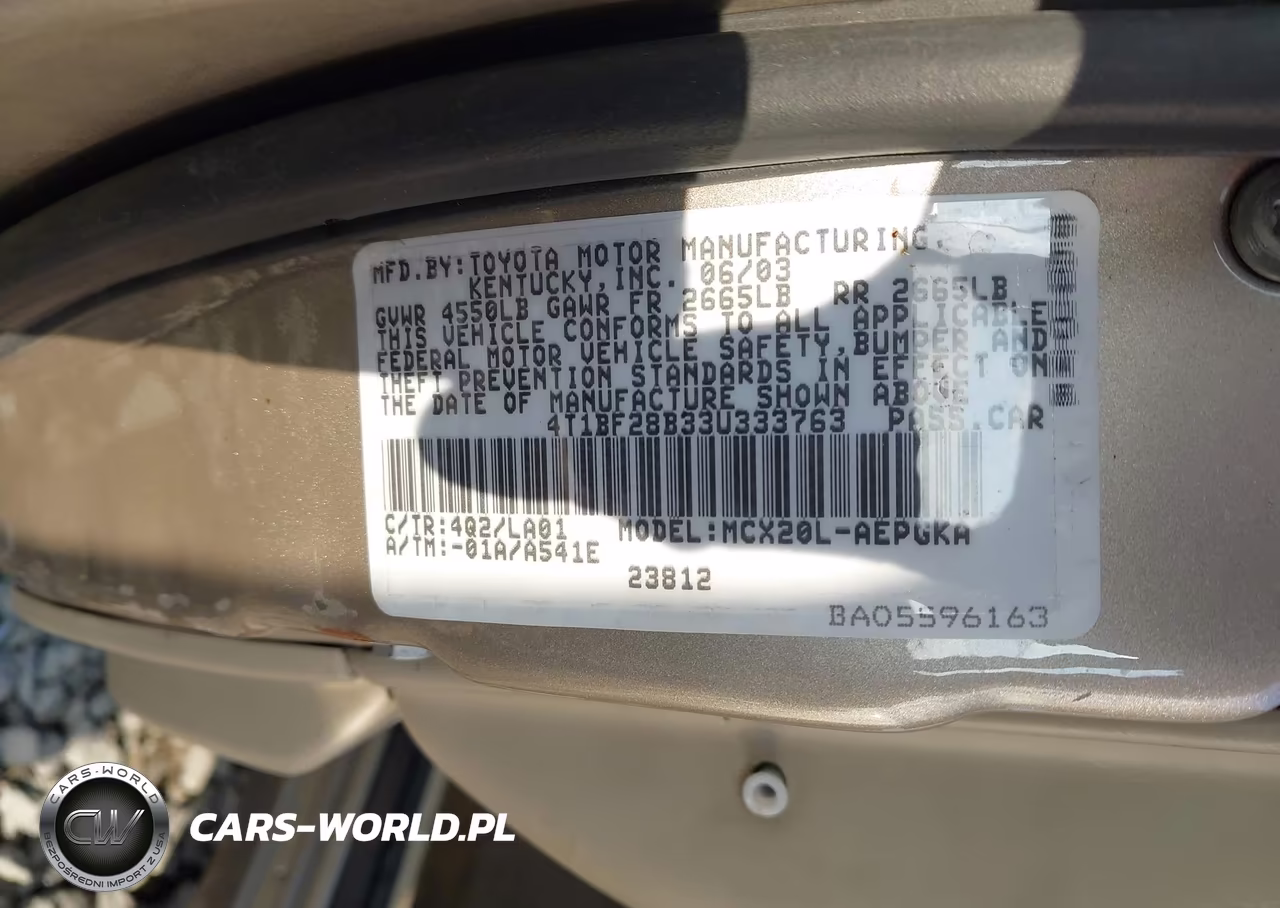 2003 Toyota Avalon Xls VIN:4T1BF28B33U333763 - 9