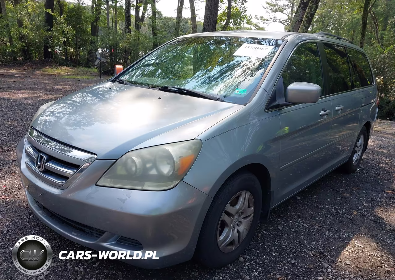 2007 Honda Odyssey Ex VIN:5FNRL38497B028575 - 2