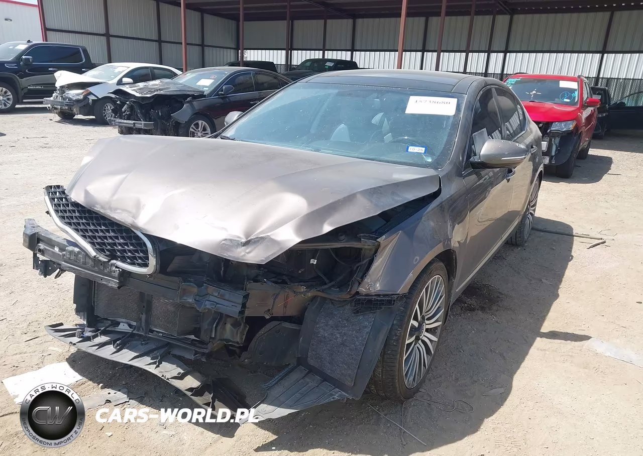 2014 Kia Cadenza Premium VIN:KNALN4D78E5122562 - 2