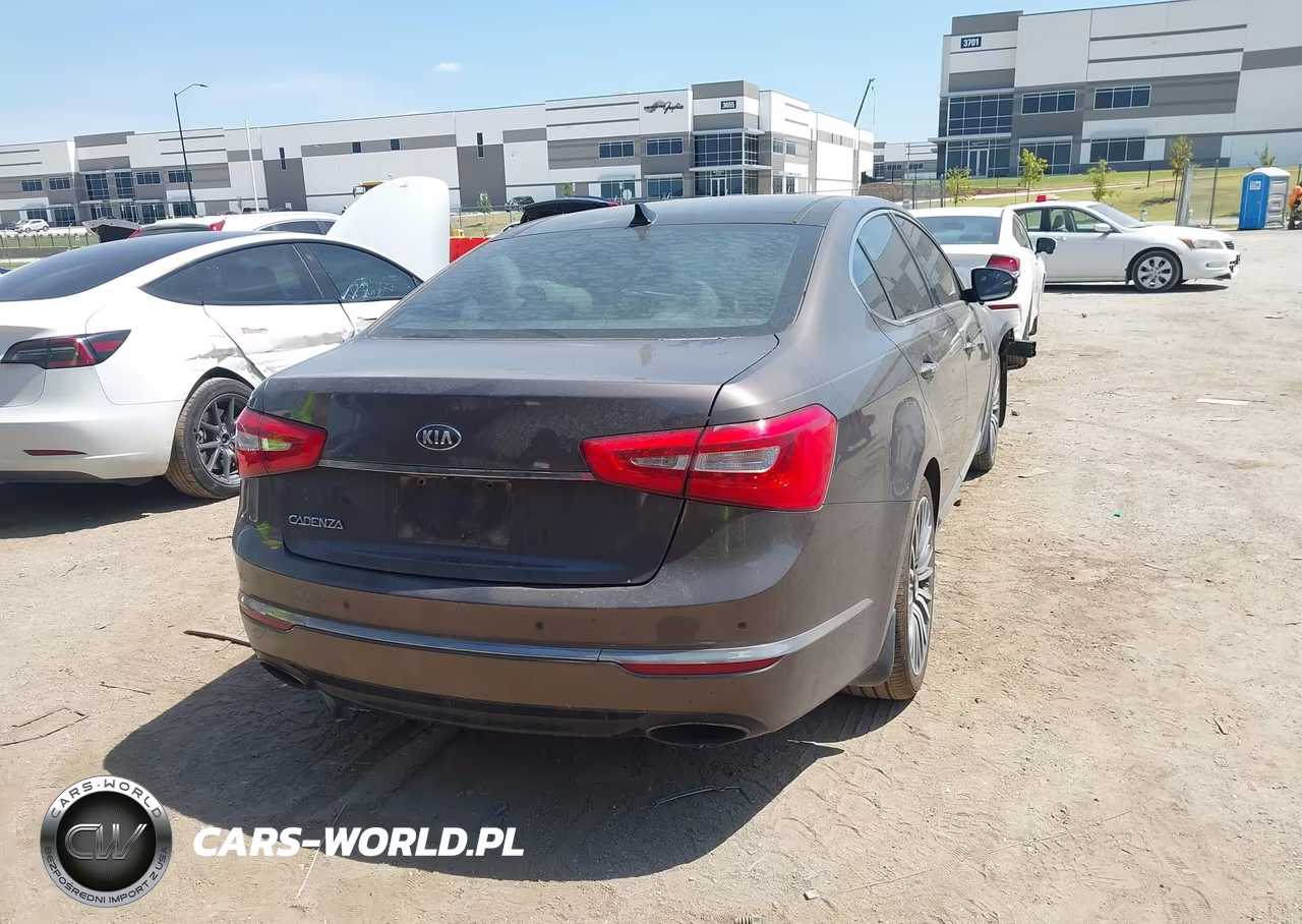 2014 Kia Cadenza Premium VIN:KNALN4D78E5122562 - 4