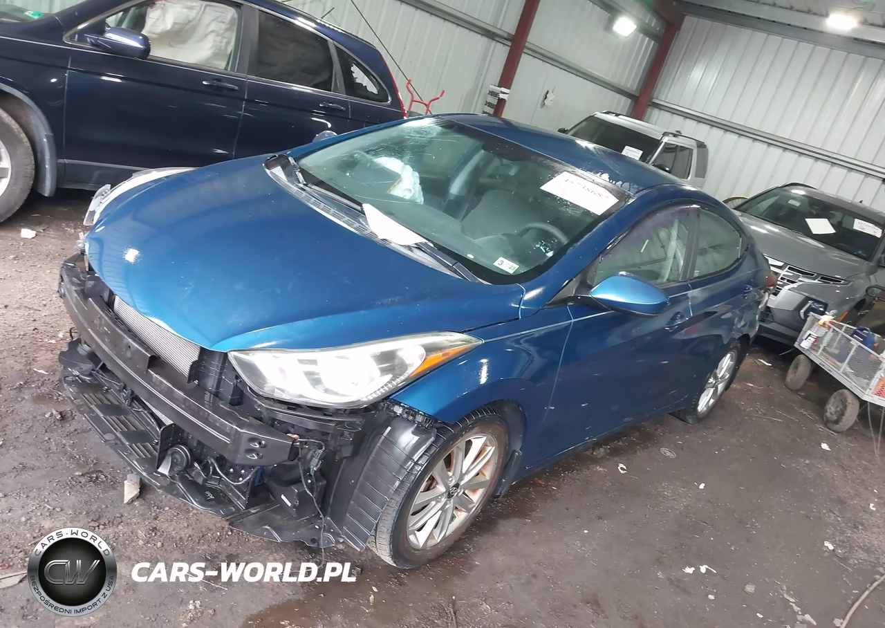 2015 Hyundai Elantra Se VIN:KMHDH4AEXFU377217 - 2