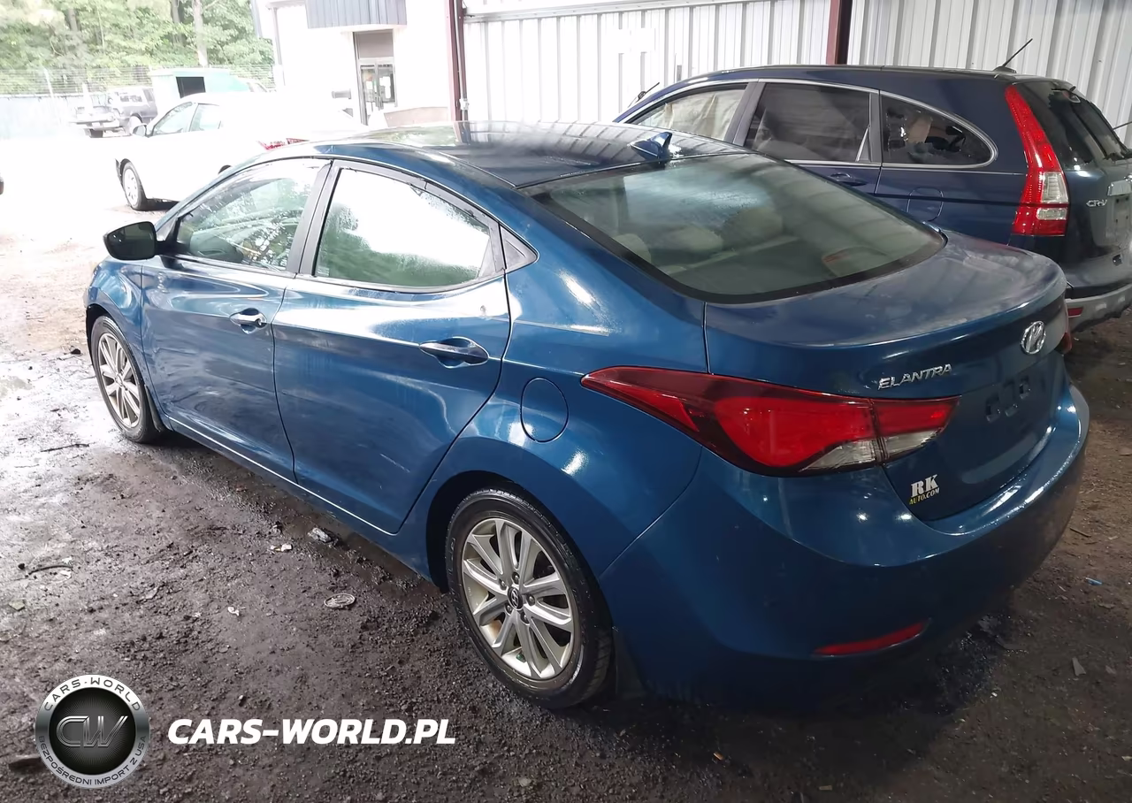 2015 Hyundai Elantra Se VIN:KMHDH4AEXFU377217 - 3