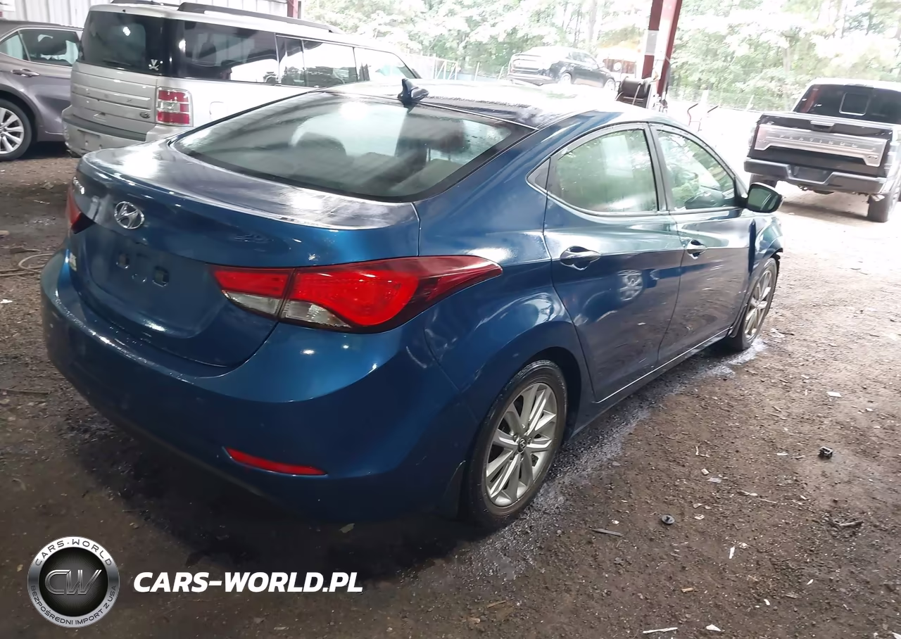 2015 Hyundai Elantra Se VIN:KMHDH4AEXFU377217 - 4
