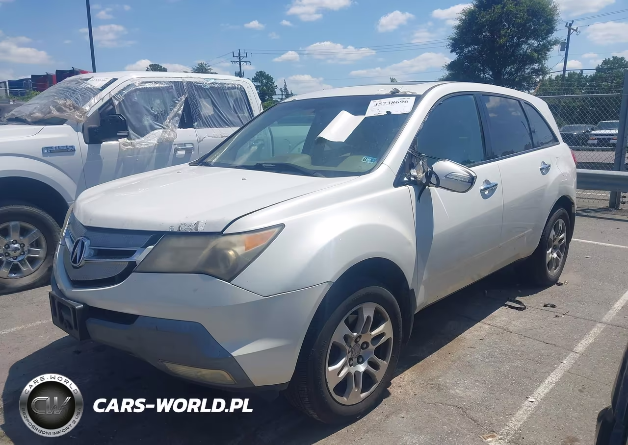 2008 Acura Mdx Technology Package VIN:2HNYD28498H507295 - 2