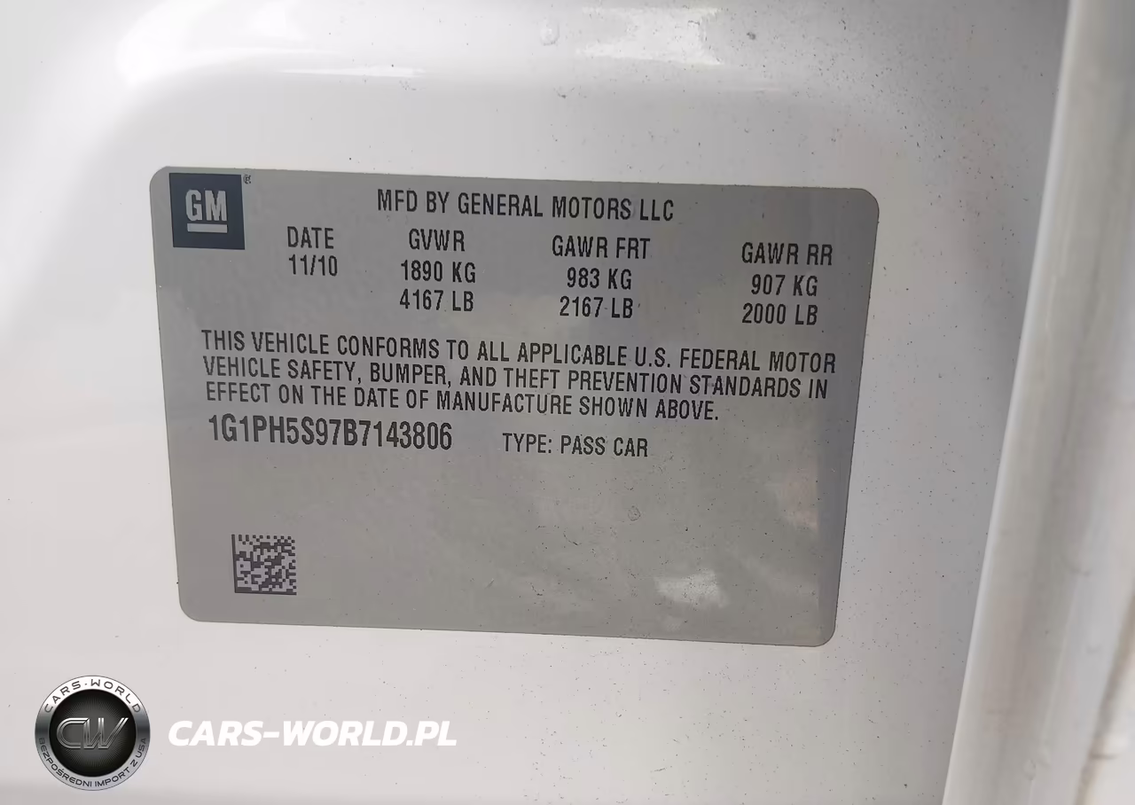 2011 Chevrolet Cruze Ltz VIN:1G1PH5S97B7143806 - 9
