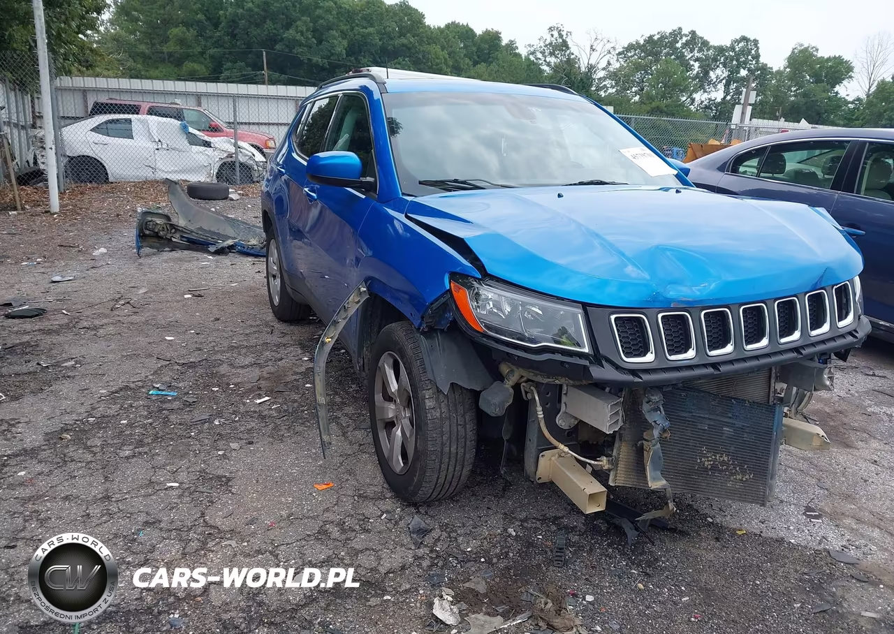 2017 Jeep New Compass Latitude Fwd VIN:3C4NJCBB8HT629460 - 1