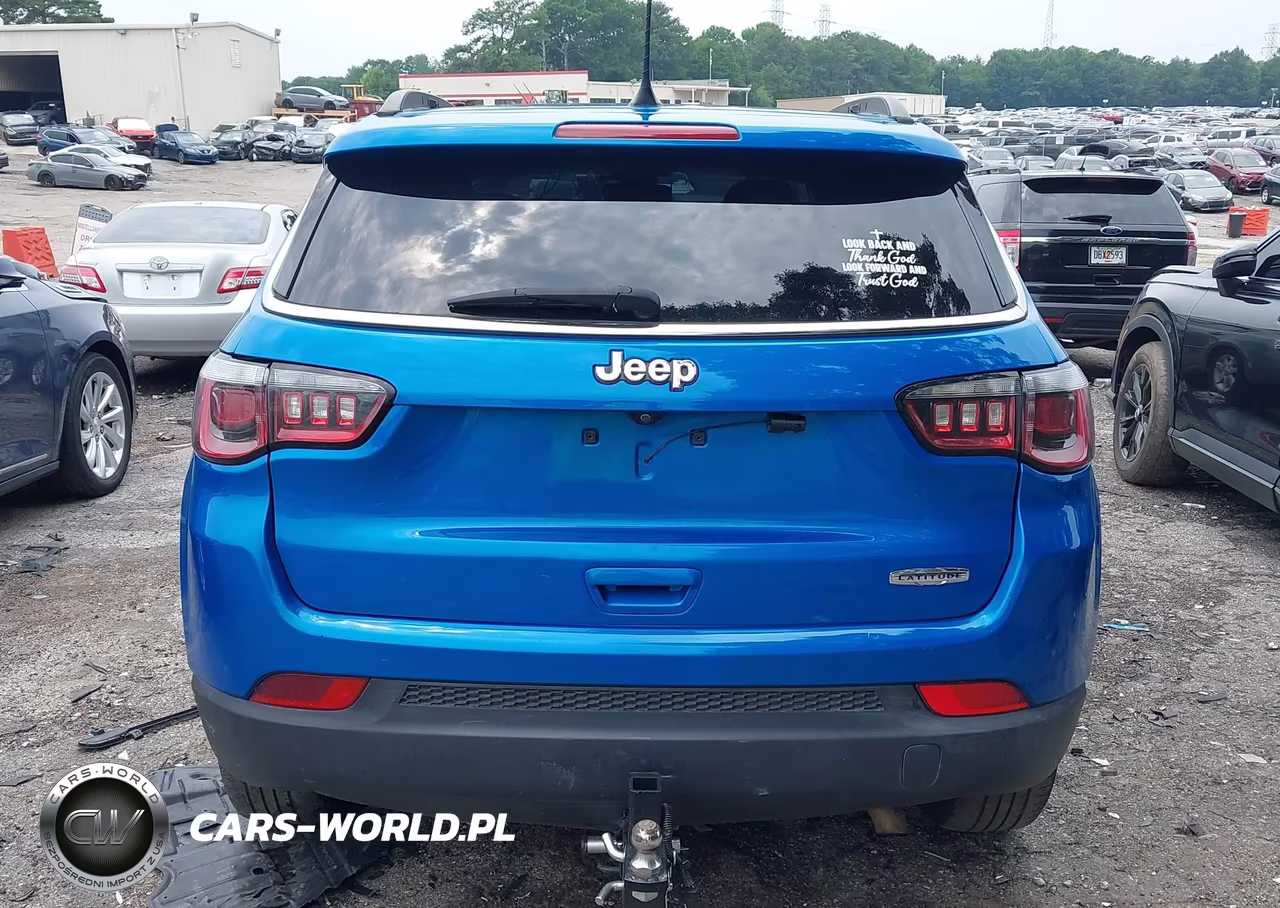 2017 Jeep New Compass Latitude Fwd VIN:3C4NJCBB8HT629460 - 17