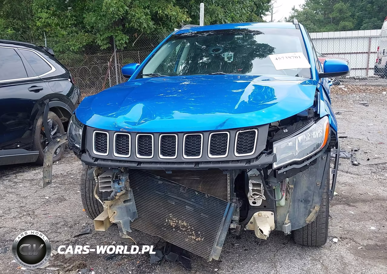 2017 Jeep New Compass Latitude Fwd VIN:3C4NJCBB8HT629460 - 19