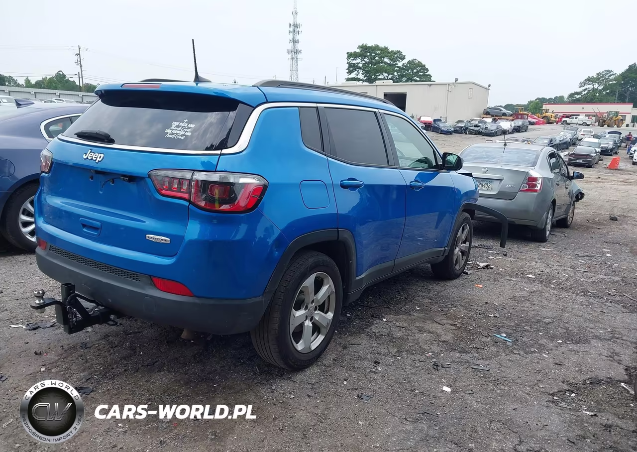 2017 Jeep New Compass Latitude Fwd VIN:3C4NJCBB8HT629460 - 4