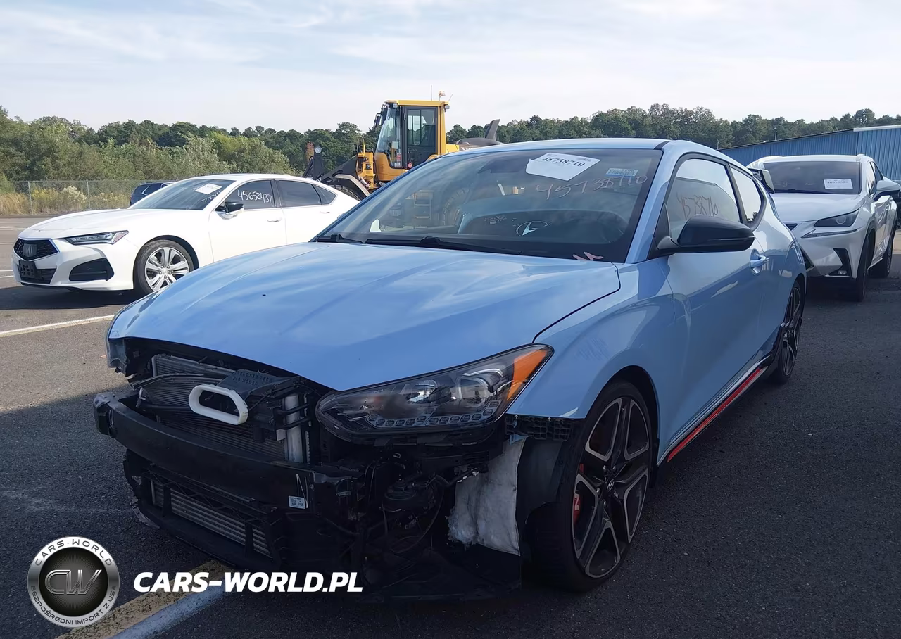 2021 Hyundai Veloster N VIN:KMHT36AH6MU010005 - 2