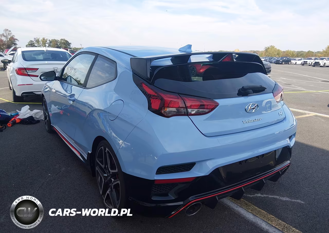 2021 Hyundai Veloster N VIN:KMHT36AH6MU010005 - 3
