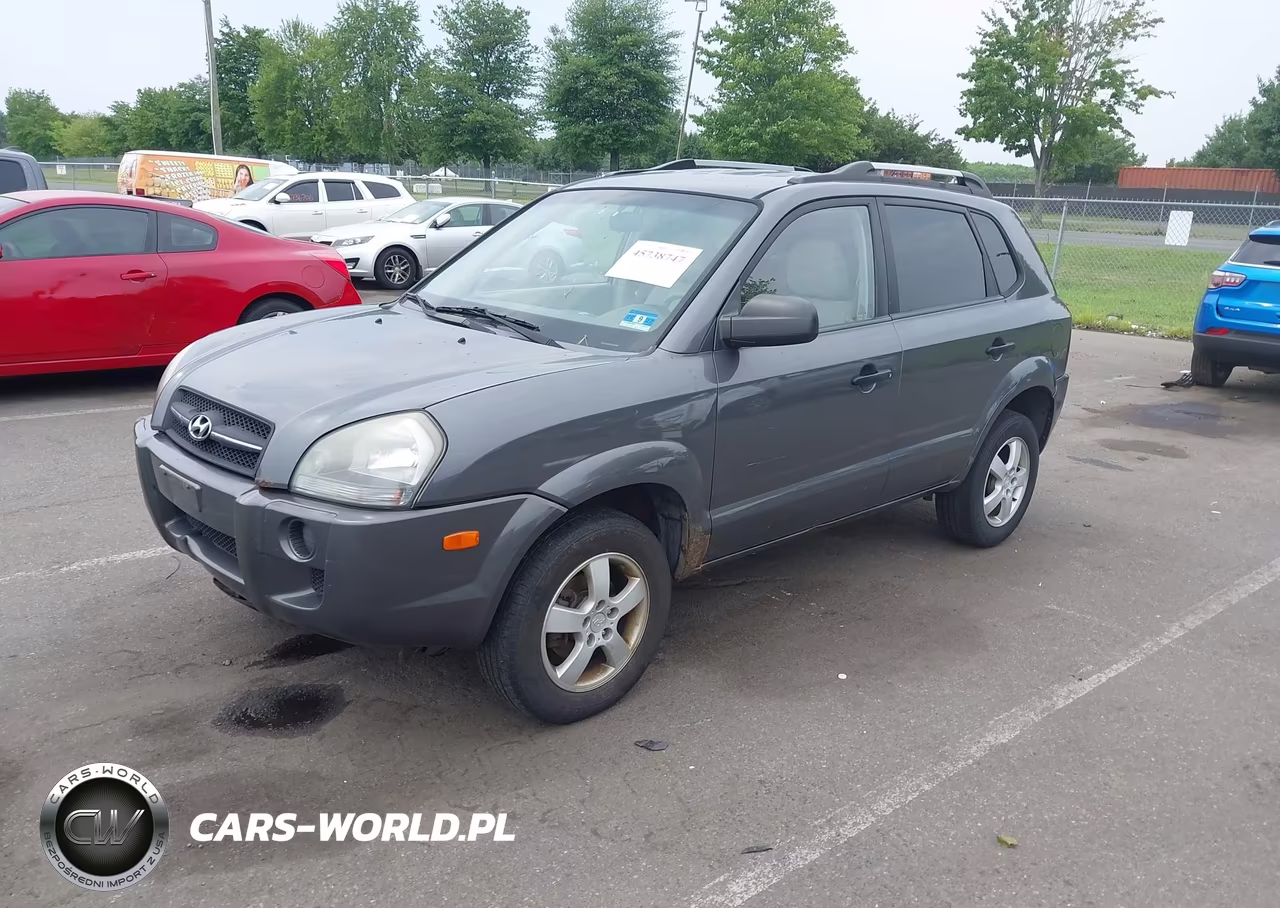 2007 Hyundai Tucson Gls VIN:KM8JM12B57U547986 - 2